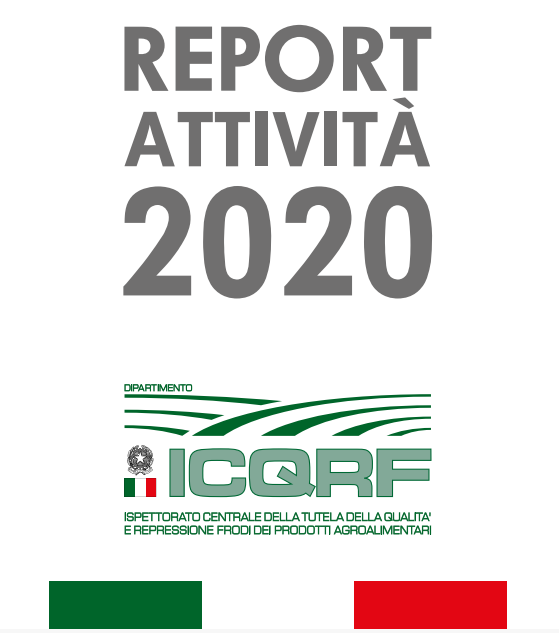Pubblicato il Report ICQRF per l’anno 2020