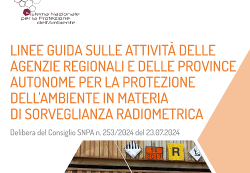 Sorveglianza radiometrica, arrivano le linee guida dell'SNPA