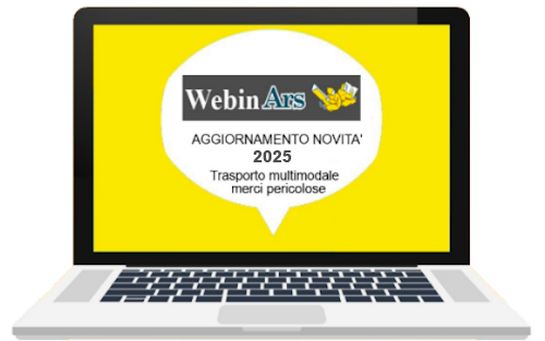 Registrazione WEBINAR: PRESENTAZIONE DELLE NOVITA' 2025 nel trasporto multimodale di merci pericolose